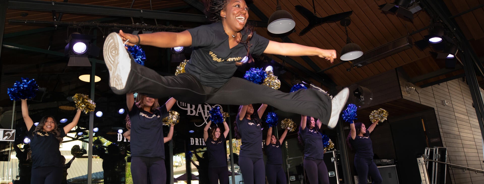 Student Dancers at Family Weekend