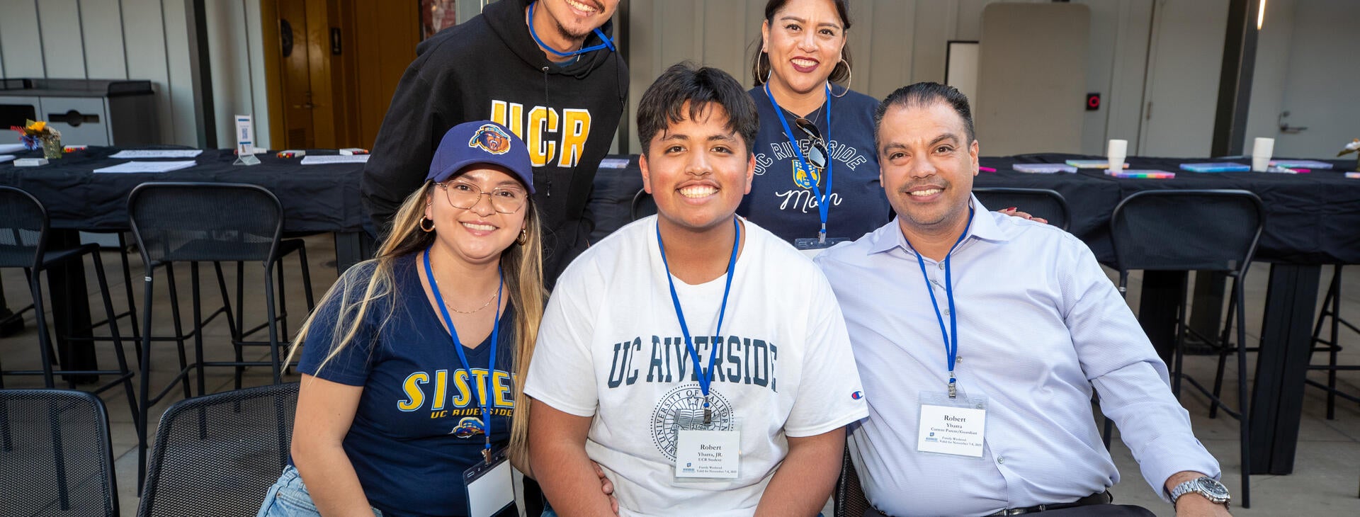 Volunteers at Family Weekend