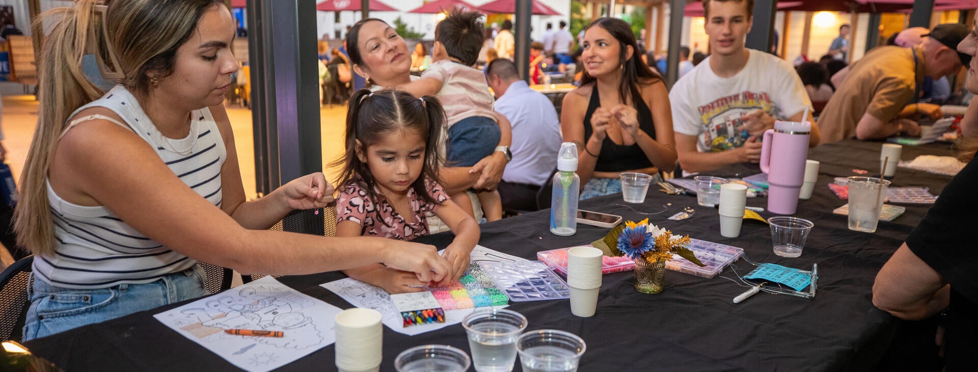Families at Family Weekend